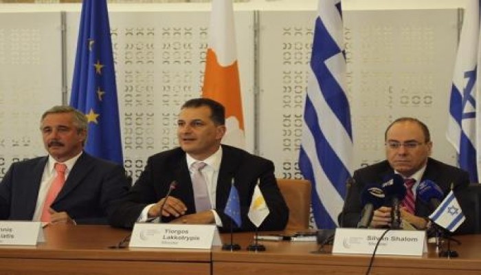 إسرائيل وقبرص واليونان تقدم للاتحاد الأوروبي رؤيتها لخط أنابيب الغاز