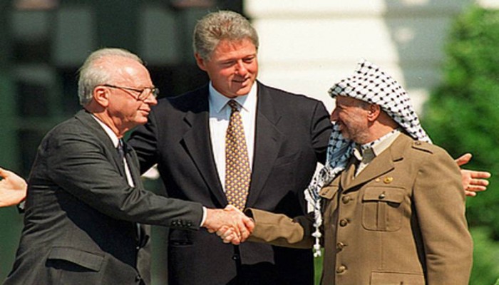 توقيع اتفاق أوسلو يوم أسود فى تاريخ فلسطين الخليج الجديد