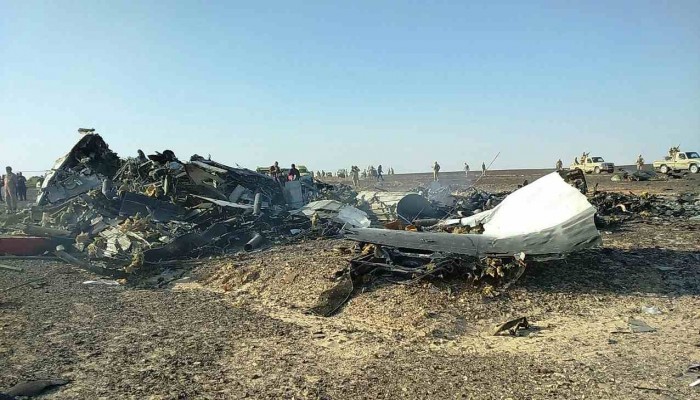 شركات طيران خليحية تغير مسار رحلاتها فوق سيناء بعد تحطم الطائرة الروسية