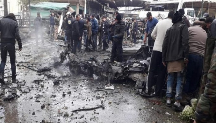 انفجار سيارة وسط عفرين السورية دون وقوع ضحايا