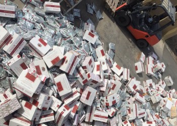 السعودية تسعى إلى تصدير مضبوطات التبغ ومشتقاته المهربة