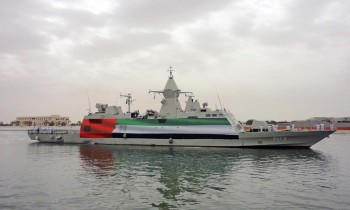 الإمارات تتكتم على غرق إحدى سفنها الحربية بمضيق هرمز