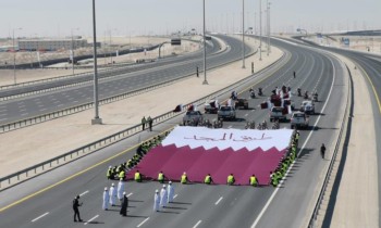 المجد.. تدشين أكبر مشاريع الطرق في قطر