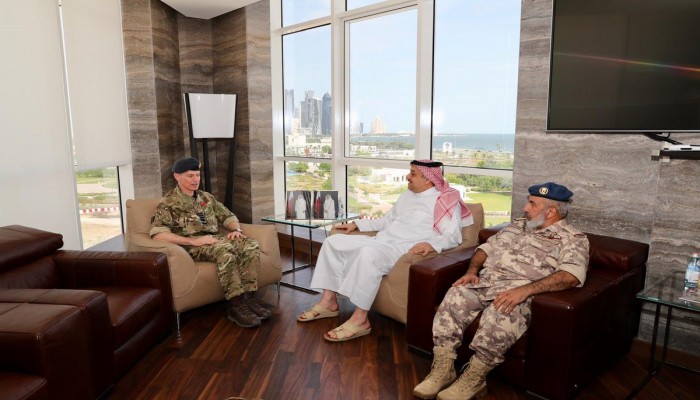 مباحثات قطرية بريطانية لتعزيز التعاون العسكري