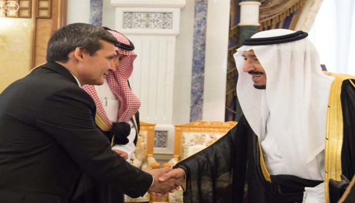 الملك «سلمان» يستقبل رئيس تركمانستان في الرياض