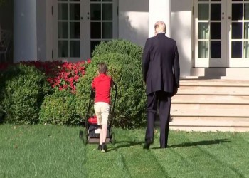 طفل يبلغ 11 عاما يحقق حلمه بالعمل في البيت الأبيض