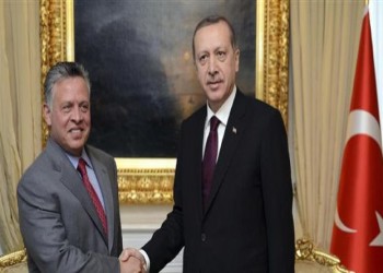 عاهل الأردن يزور تركيا الأربعاء