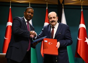 جيبوتي وتركيا توقعان أكثر من 40 اتفاقية تعاون