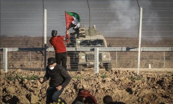 إصابة 3 فلسطينيين قرب الحدود الشرقية لغزة برصاص إسرائيلي