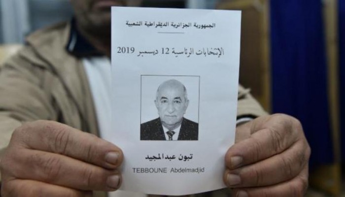 حملة تبون تعلن فوزه برئاسة الجزائر ومنافسوه هناك جولة ثانية