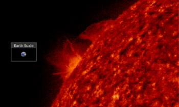 لقطة مذهلة تسجل أقوى انفجار للشمس منذ 3 سنوات