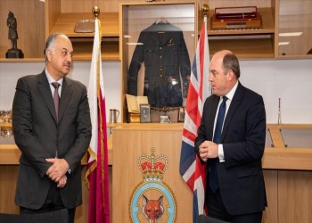 قطر تفتتح مبنى قيادة "السرب المشترك 12" في بريطانيا