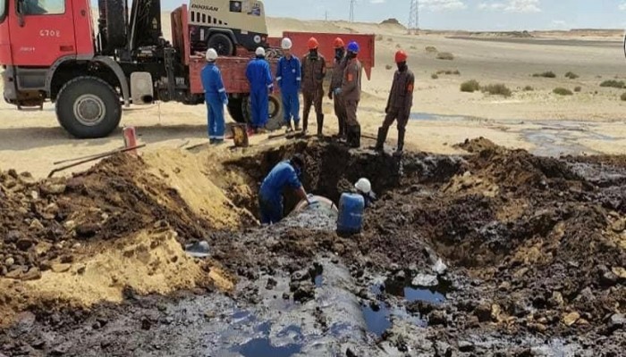 ليبيا تعلن السيطرة على تسرب نفطي قرب حقل الظهرة