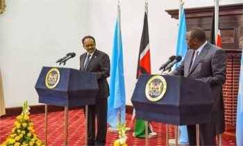 الصومال يعلن عودة العلاقات الدبلوماسية مع كينيا