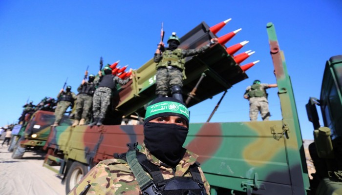 عرض عسكري كبير للقسام في غزة احتفالا بانتصار المقاومة