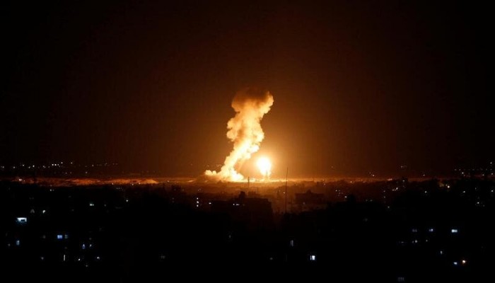 إسرائيل تقصف موقعا للمقاومة الفلسطينية في قطاع غزة