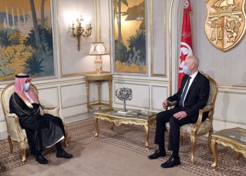 جدد دعم المملكة لتونس.. قيس سعيد يستقبل وزير الخارجية السعودي