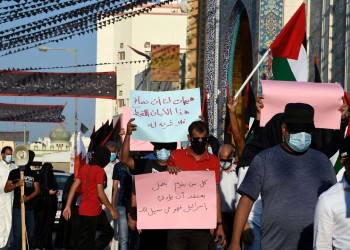 البحرين.. احتجاجات جديدة ضد زيارة وزير خارجية دولة الاحتلال (فيديو وصور)