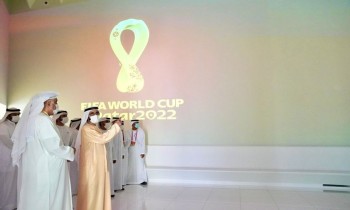 بن راشد يزور جناح قطر في إكسبو دبي 2020 (صور)