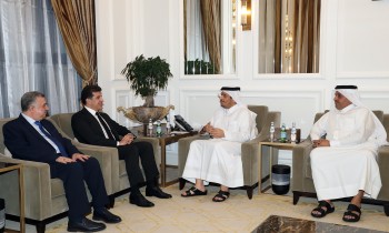 وزير خارجية قطر ورئيس إقليم كردستان يبحثان تعزيز العلاقات