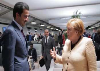 أمير قطر يبحث هاتفيا مع المستشارة الألمانية التطورات الدولية