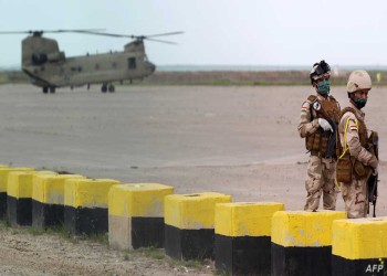 العراق يعلن إجلاء 2100 شحنة لمعدات عسكرية أمريكية