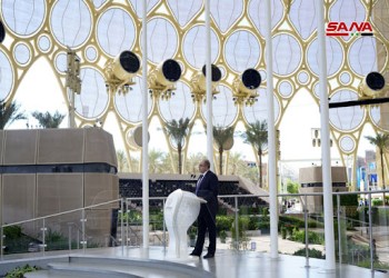 إكسبو دبي يحتفي باليوم الوطني السوري بحضور وزير من دمشق