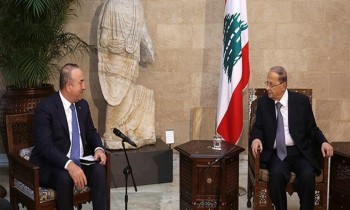 بعد لقائه عون.. جاويش أوغلو: نناقش كيفية تطوير العلاقات بين تركيا ولبنان