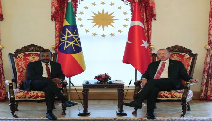 أردوغان يستقبل رئيس وزراء إثيوبيا.. وآبي أحمد يشيد بالعلاقات التاريخية والشراكة الممتدة