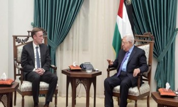 عباس يلتقي مستشار الأمن القومي الأمريكي في رام الله