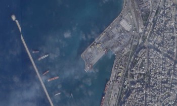 بعد غارة إسرائيلية.. صور الأقمار الصناعية ترصد دمارا هائلا بميناء اللاذقية السوري