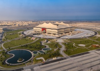 قطر تنشر مشاهد جوية مميزة لاستاد افتتاح مونديال 2022 (شاهد)