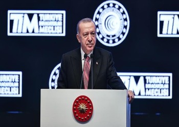 أردوغان يعلن ارتفاع الصادرات التركية إلى 225 مليار دولار