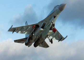 روسيا تنقل أحدث مقاتلات سو-35 إلى مطارات بيلاروسيا
