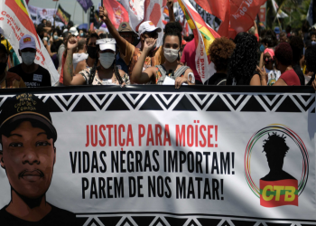 مظاهرات بالبرازيل بعد ضرب كونجولي حتى الموت.. وهتافات ضد العنصرية