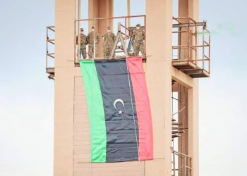 ليبيا.. ظهور 4 مدربين أتراك بعرض احتفالي بتخريج كتيبة عسكرية 