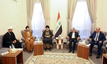 العراق.. أجواء إيجابية في اجتماع للصدر لتشكيل الحكومة