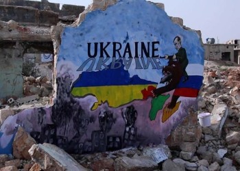 العدو واحد.. إدلب السورية تؤازر أوكرانيا ضد بوتين