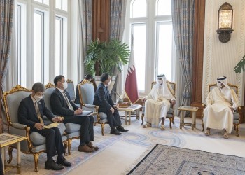 أمير قطر يلتقي رئيس وزراء كوريا الجنوبية ويبحثان المستجدات الدولية