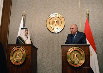 وزير خارجية قطر من القاهرة: تجاوزنا التوتر مع مصر.. وشكري: نتطلع للأمام (صور)