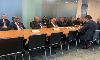 وزراء خارجية عرب يلتقون نظيرهم الأوكراني ويعرضون دفع محادثات مع روسيا