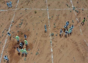 انتشال 11 جثة مجهولة الهوية من مقبرة جماعية بسرت الليبية