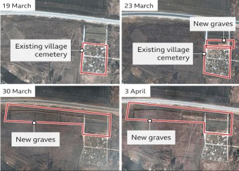 مسؤول أوكراني: أثبتنا حقيقة المقابر الجماعية في ماريوبول