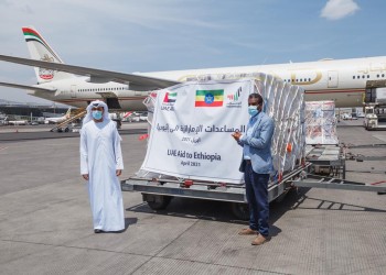 الإمارات ترسل طائرتين محملتين بمواد غذائية وطبية إلى إثيوبيا وتيجراي