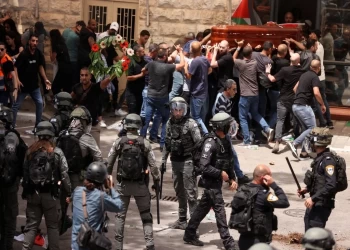 إدانة أمريكية أوروبية لاعتداء شرطة الاحتلال الإسرائيلي على جنازة شيرين أبوعاقلة
