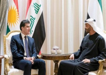 أبوظبي.. رئيس كردستان العراق يعزي بن زايد ويبحث التعاون