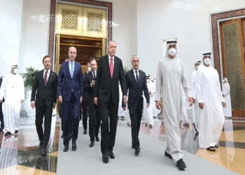 قدم التعزية لرئيسها الجديد.. أردوغان ينهي ثاني زيارة إلى الإمارات