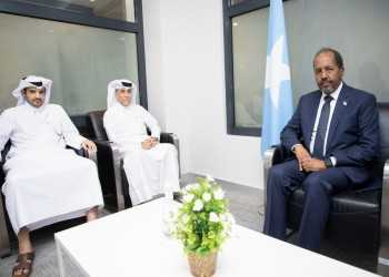رئيس الصومال الجديد يستقبل سفيري السعودية وقطر