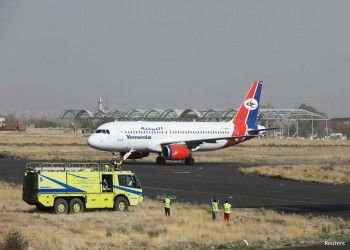 مطار صنعاء يستقبل ثاني رحلة طيران تجارية منذ 2016