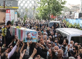 تشييع جنازة عقيد الحرس الثوري صياد خدايي.. وإيران تتعهد بالانتقام